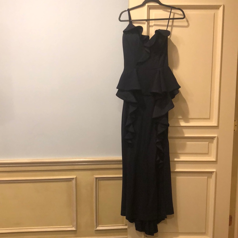 Jovani Navy blue size 6 gown dress
